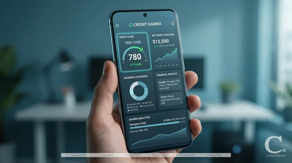 Best budgeting apps Credit Karma free dashboard