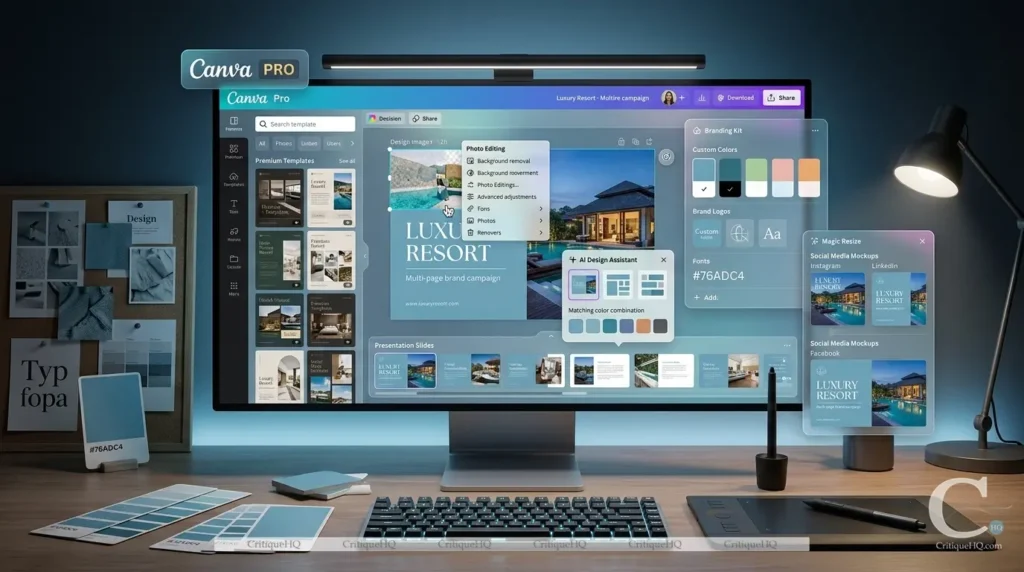 Best free trial software - Canva Pro free trial