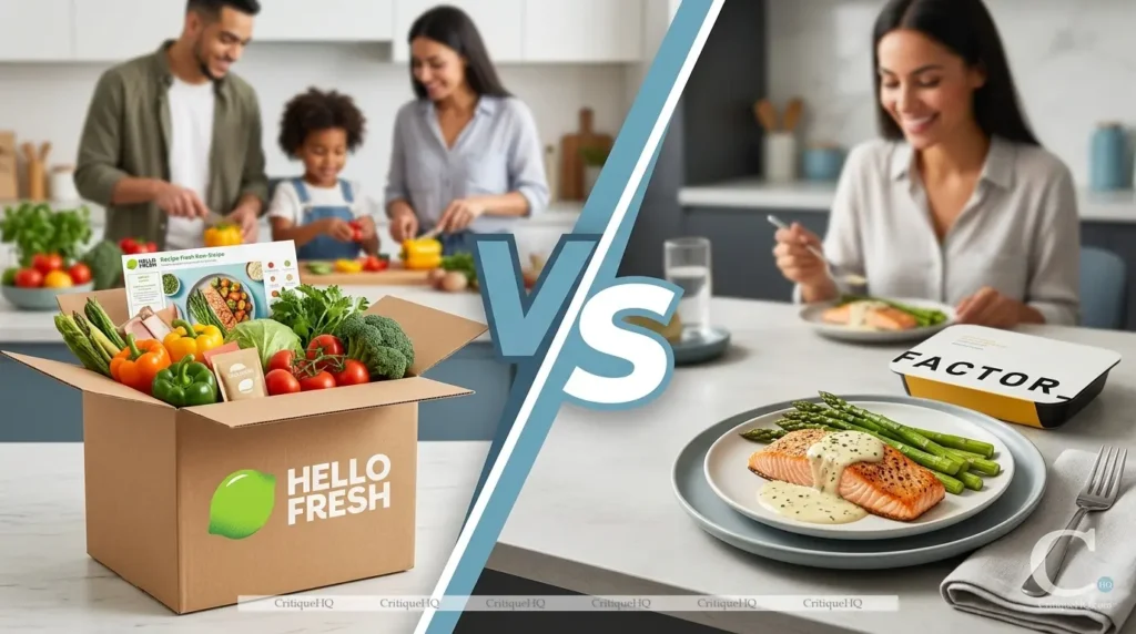 HelloFresh vs Factor