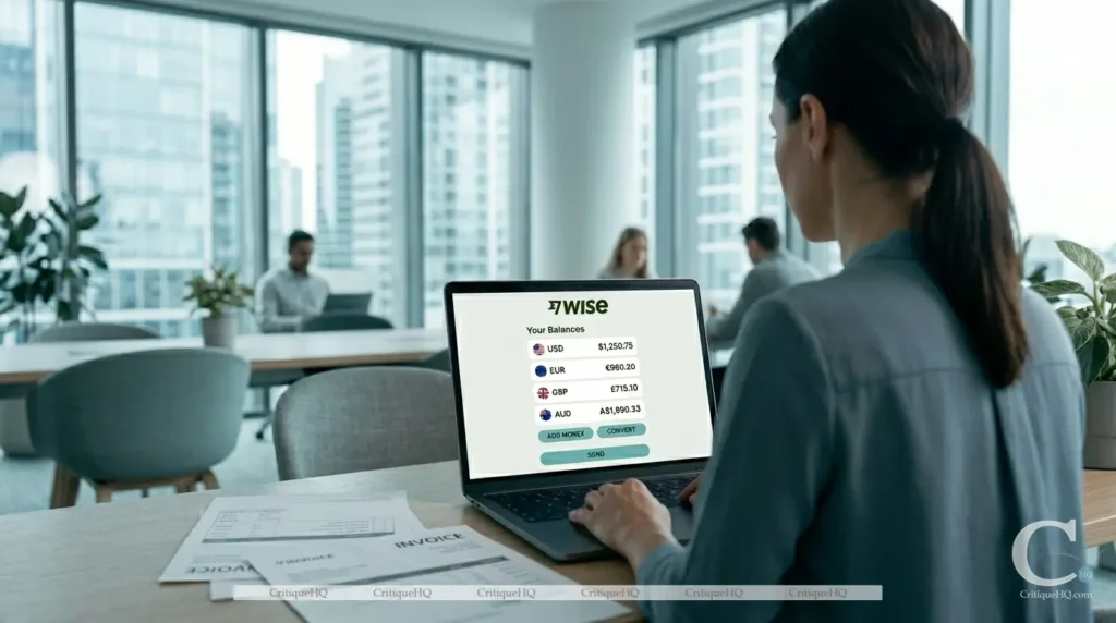 Wise review - Business account freelancer multi-currency invoice payments